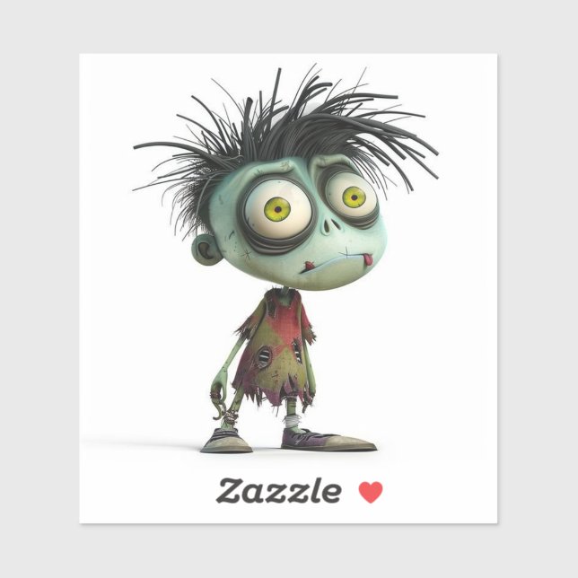 Pegatina Gooey Max - Terror de no hablar (Hoja)