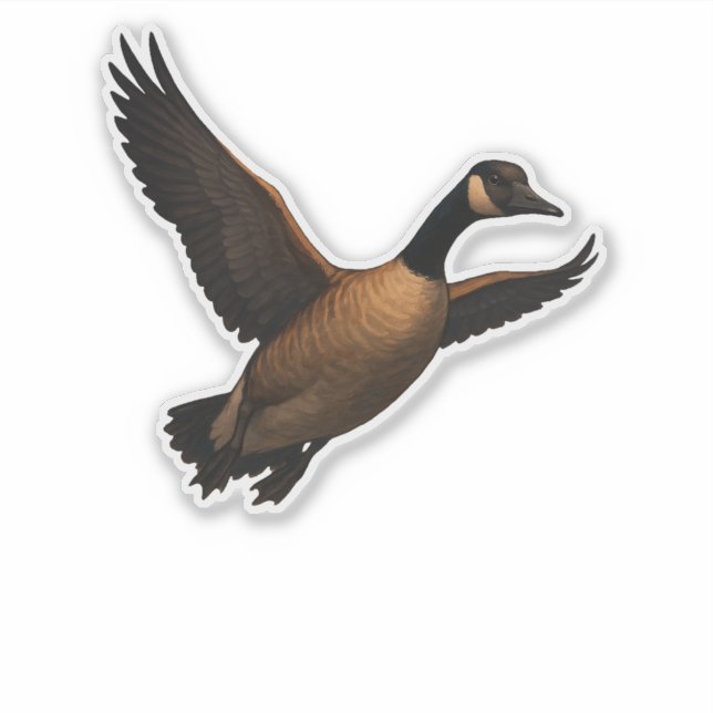 Pegatina Goose Cut-out Sticker (Anverso)