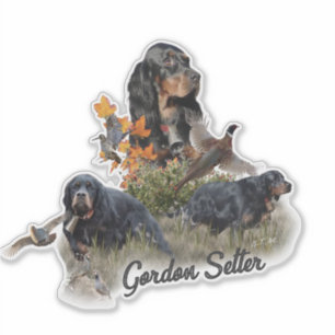 Pegatina Gordon Setter