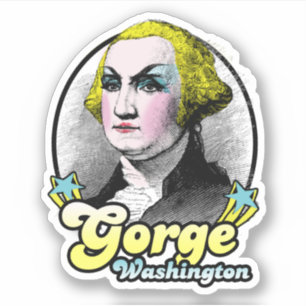 Pegatina Gorge Washington