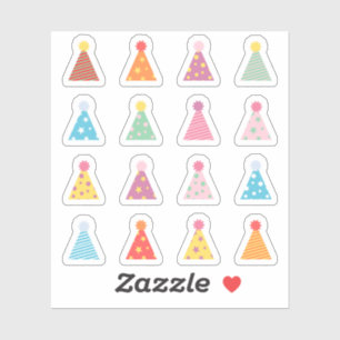 Pegatina Gorras del partido de cumpleaños Bday Reminder Buj