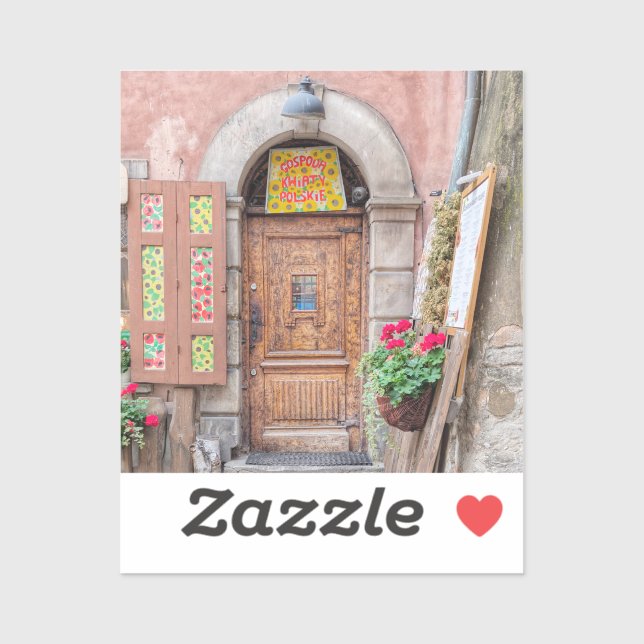 Pegatina Gospoda Kwiaty Polskie - Warsaw Door (Hoja)