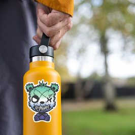 Pegatina Gótico Gay MLM Bandera del Orgullo de Oso Colorido