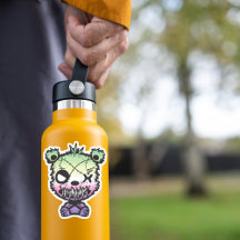 Gótico Genderfae Bandera Orgullo Oso de color