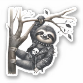 Pegatina Gótico Sloth