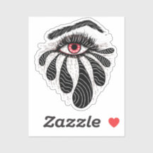 Gótico Tatuaje De Tatuaje De Tinta Ocular