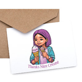 Pegatina "¡Gracias Crema Niza!"