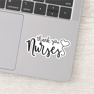 Pegatina Gracias Enfermeras  Archivo de comandos de Fancy