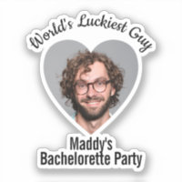 Graciosa Bachelorette Party Groom's Face Individua