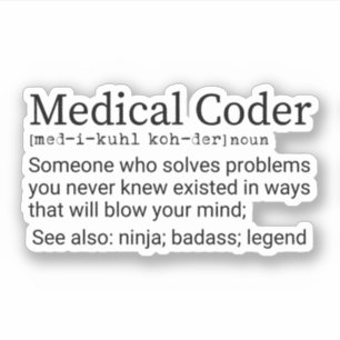 Pegatina Graciosa definición de código médico, codificación