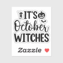 graciosas brujas citan que son brujas de octubre
