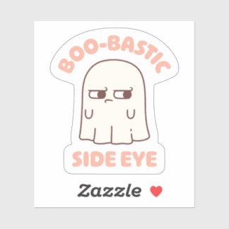 Pegatina Gracioso fantasma BooBastic Side Eye