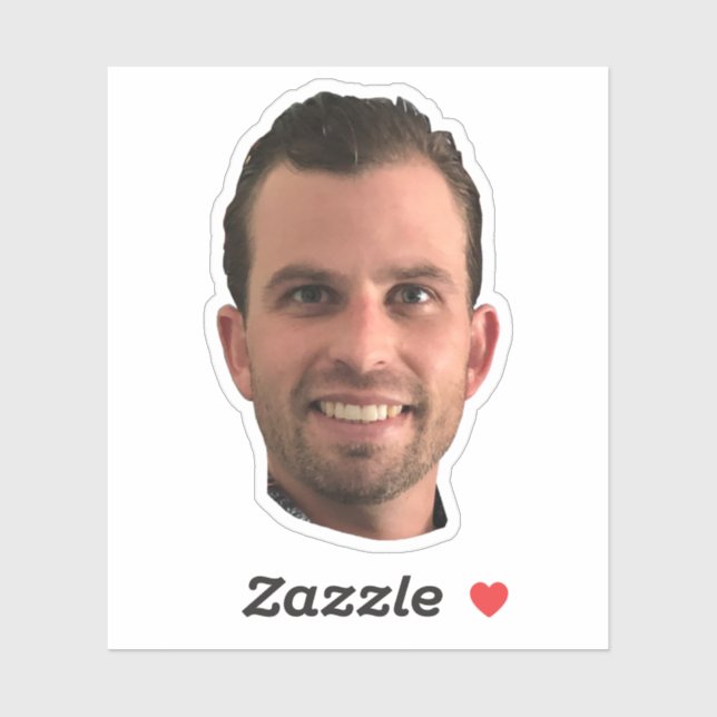 Pegatina Gracioso fotógrafo jefe de la Bachelorette Party G (Hoja)