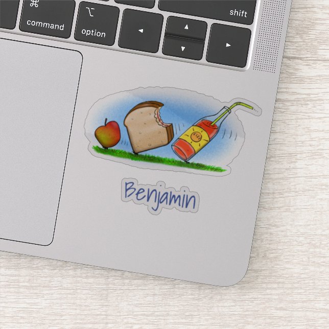 Pegatina Gracioso hormigas picnic personalizado ilustracion (Detalle)