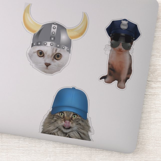 Pegatina Graciosos memes (Detalle)