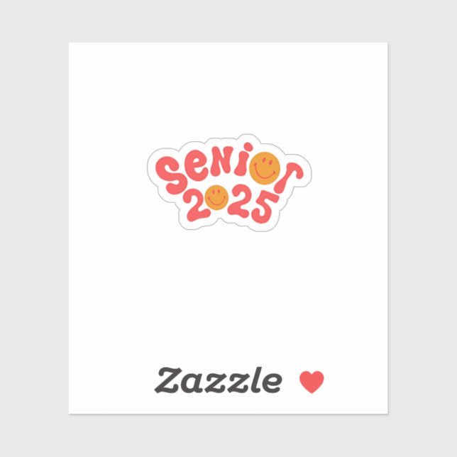 Pegatina Graduado de vacaciones de verano para graduados de (Hoja)