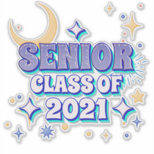 Pegatina Graduado Superior de Clase 2021