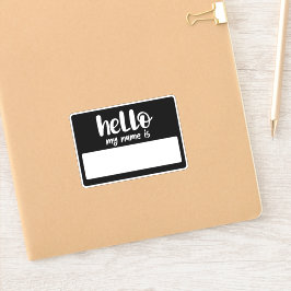 Pegatina Graffiti Hola mi nombre