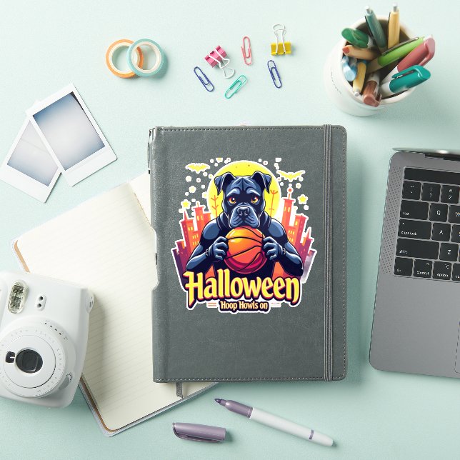 Pegatina Graffiti Style: Los aulas de baloncesto de Hallowe (Funda para iPad)