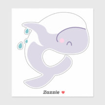 Gráfica de ballena de salto lindo