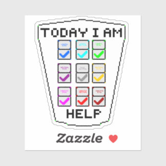 Pegatina Gráfico de alineación de DND