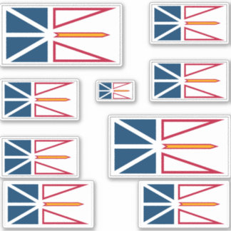 Pegatina Gráfico de Banderas de Terranova