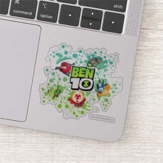 Pegatina Gráfico de burbujas de Ben 10 Alien Forms