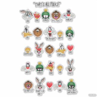 Pegatina Gráfico de Emojis LOONEY TUNES™