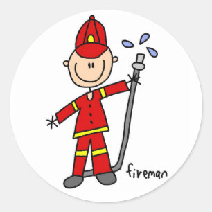 Pegatina gráfico de Fireman Stick