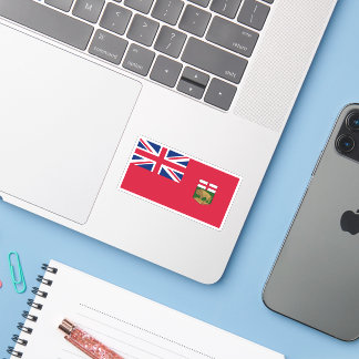 Pegatina Gráfico de la bandera de Manitoba