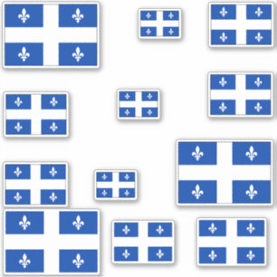 Pegatina Gráfico de marcas de Quebec