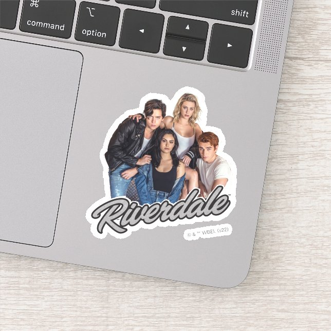 Pegatina Gráfico del grupo Retro Riverdale (Detalle)