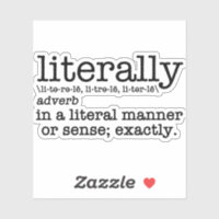 Gramática en inglés de definición literal