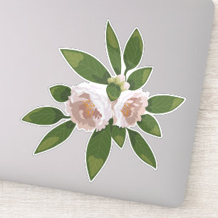 Pegatina Gran Bloom Camellia Charm