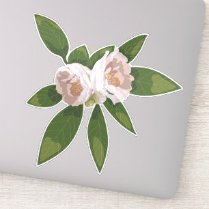 Pegatina Gran Bloom Camellia Charm