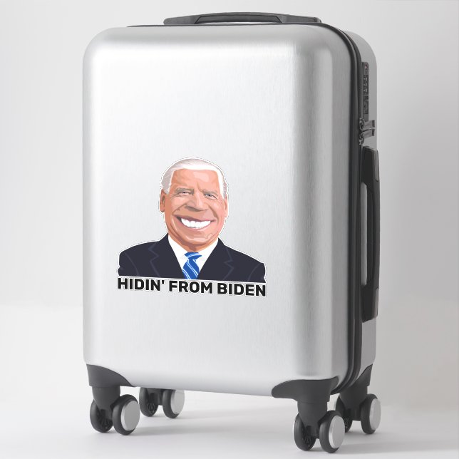 PEGATINA GRAN DIVERSIÓN DE LAS DECALES DE JOE BIDEN (Maleta)