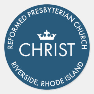 Pegatina grande RPC de Cristo