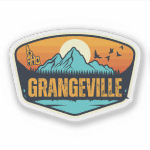 Pegatina Grangeville, Idaho