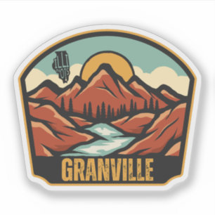 Pegatina Granville, Illinois 