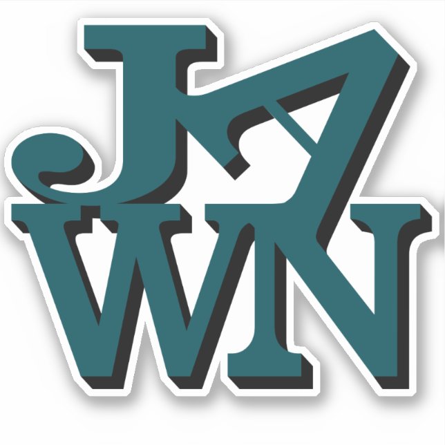 Pegatina Green Jawn de Medianoche (Anverso)