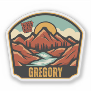 Pegatina Gregory, Arkansas