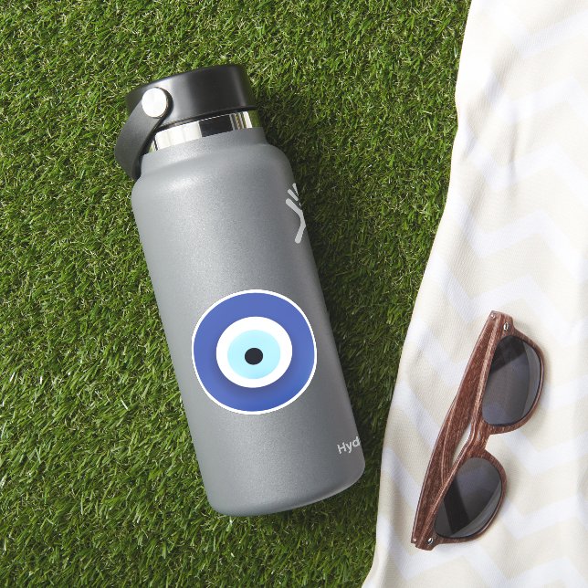 Pegatina Griego artificial de ojos malvados (HydroFlask Insitu)
