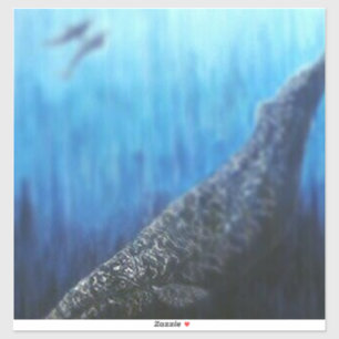 Pegatina Gris wale#2