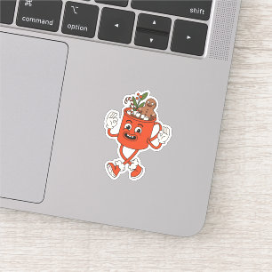 Pegatina Groovy Christmas Sticker
