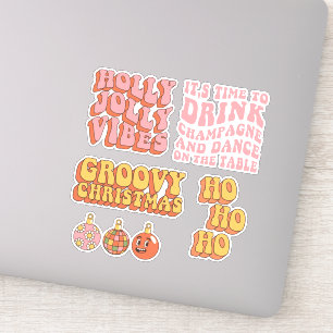 Pegatina Groovy Christmas Sticker Pack