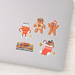 Pegatina Groovy Christmas Sticker Pack