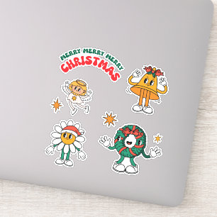Pegatina Groovy Christmas Sticker Pack