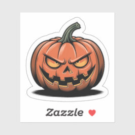 Pegatina Grumpy Pumpkin Sticker – Halloween Mood