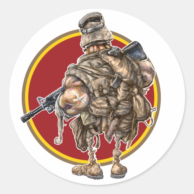 Pegatina Grunt (Anverso)