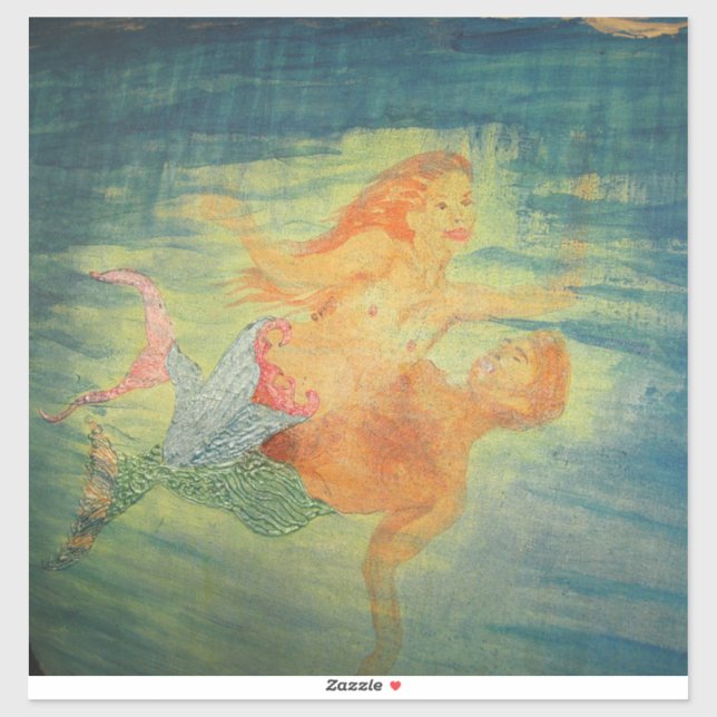 Pegatina Gruta de amor (Hoja)